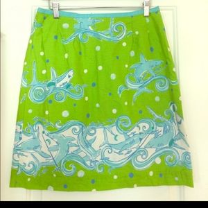 Lilly Pulitzer Shark skirt